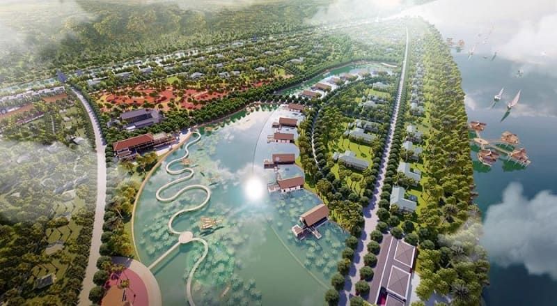 Địa thế sông nước hữu tình tại Dự án Mekong Smart City