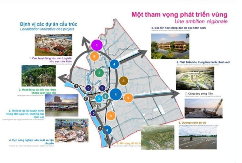 Dự án Mekong Smart City tọa lạc tại vị trí đẹp nhất Đồng Tháp