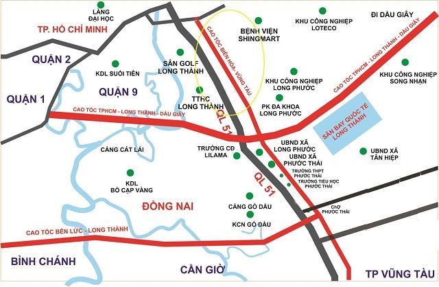 Tuyến đường cao tốc Biên Hòa - Vũng Tàu
