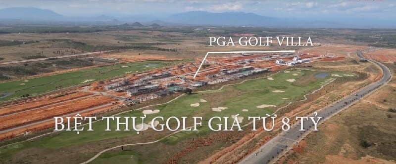 Tiến độ thi công xây dựng phân khu PGA Golf Villas