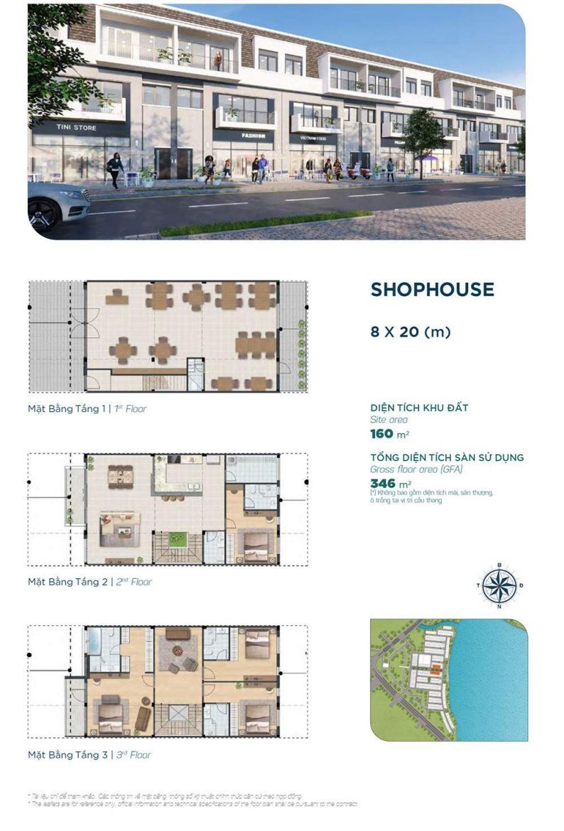 shophouse 8x20m  Sun Harbor 3